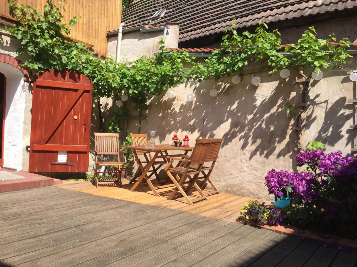 Radler Pension Wettin Exterior foto